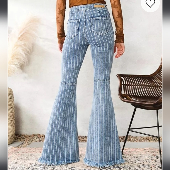 Cello Blue Flare & Wide Leg Jeans - Picture 14 of 14